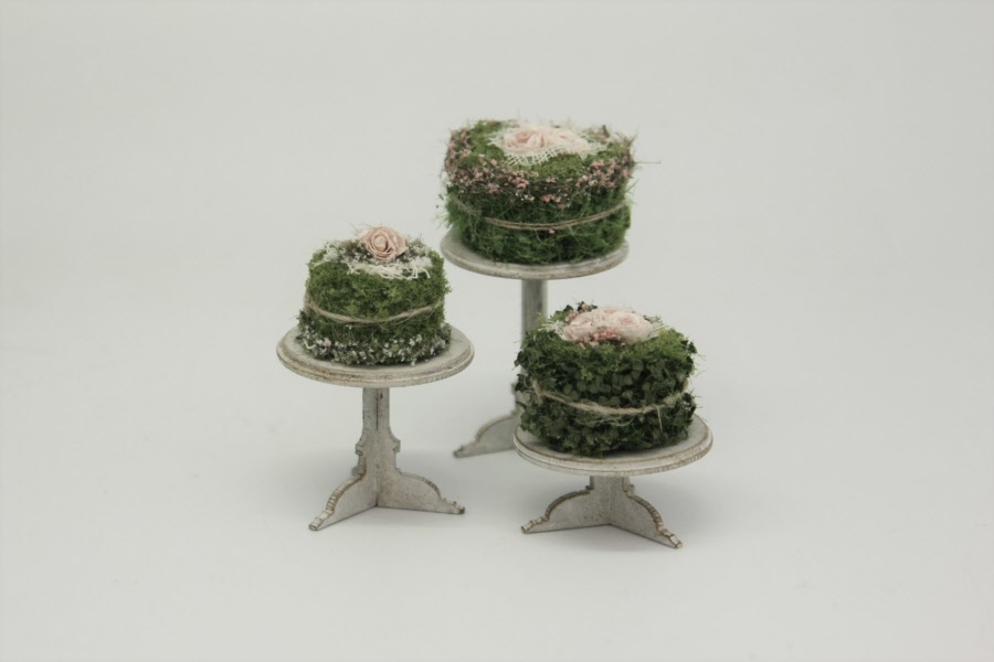 Elegant cakestand, - middle- kit from Art of Mini - 4
