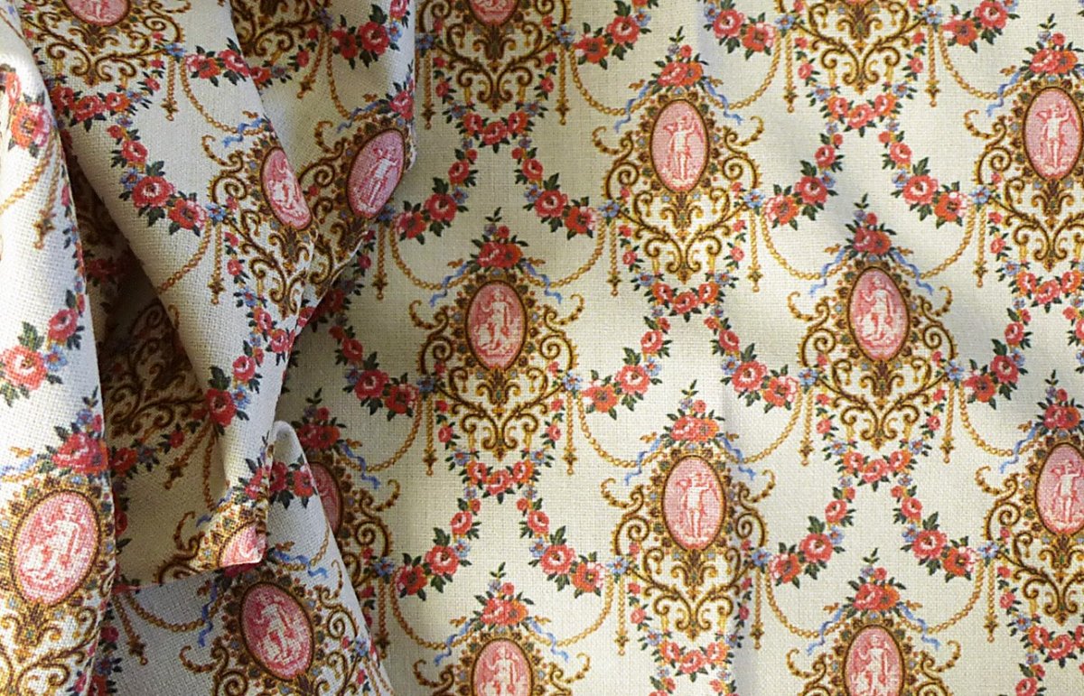 Angela Cameo fabric from Les Chinoiseries