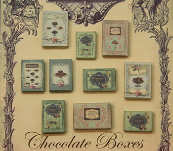 Chocolate Boxes- kit from Art of Mini