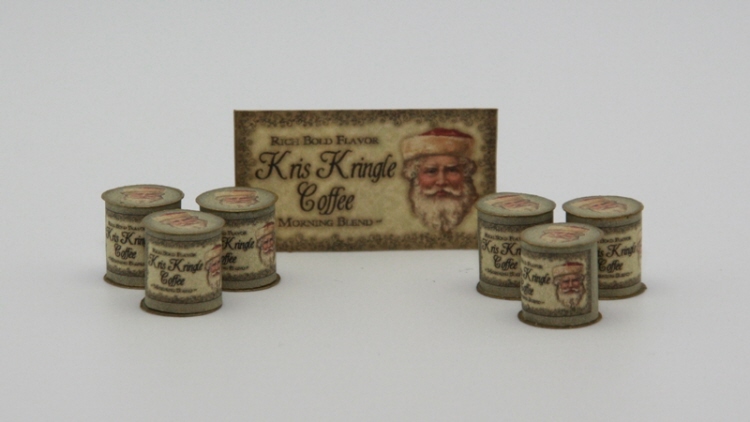 Kris Kringle coffe cans - kit from Art of Mini