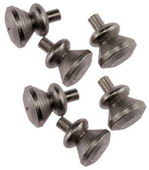 6 knobs In Satin nickl.