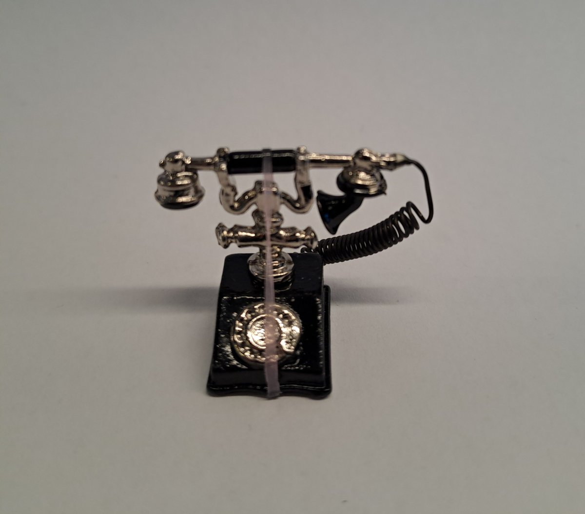 Black and silver Phone