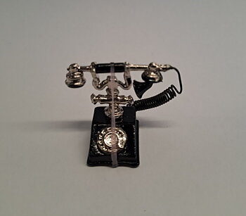 Black and silver Phone