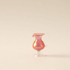 Handmade glass jar- handmade in UK