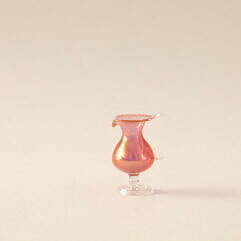 Handmade glass jar- handmade in UK