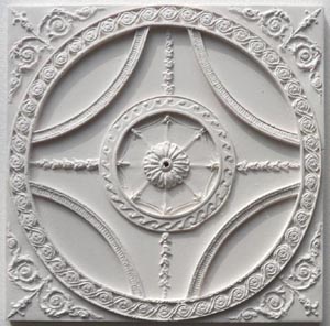 Georgian ceiling cornice hard casting plaster