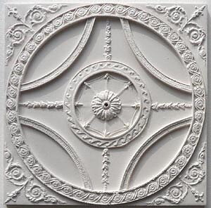 Georgian ceiling cornice hard casting plaster