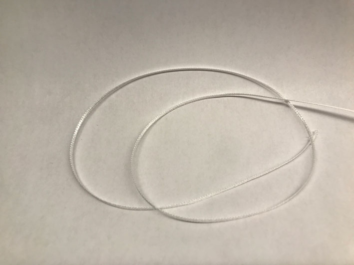 Band 1,5mm vitt