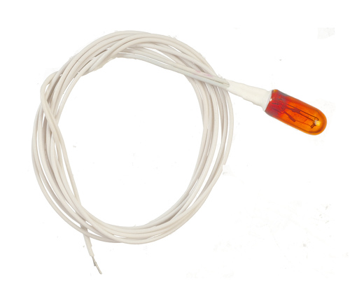 Light on wire amber