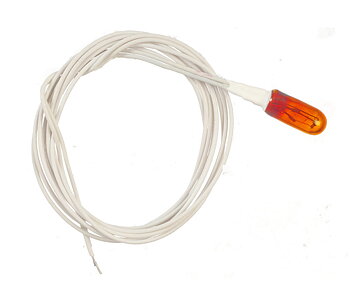 Light on wire amber
