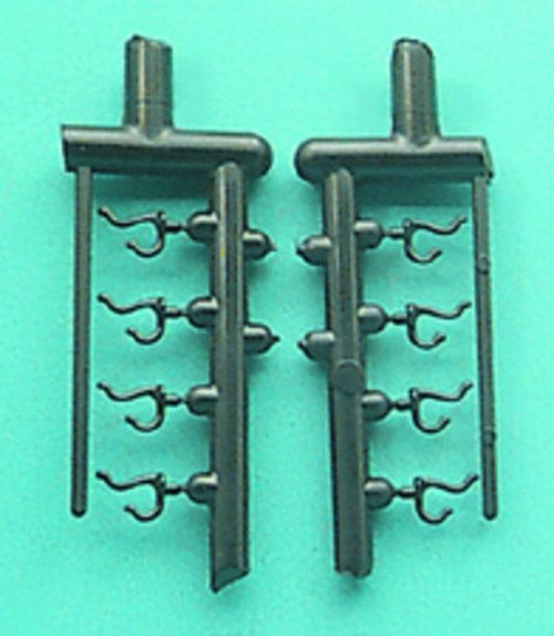 Krokar 8 pack, svart