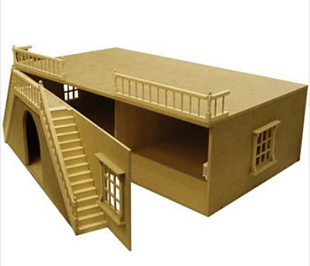 27. Unpainted The Arch Basement - Basement - PREORDER ITEM