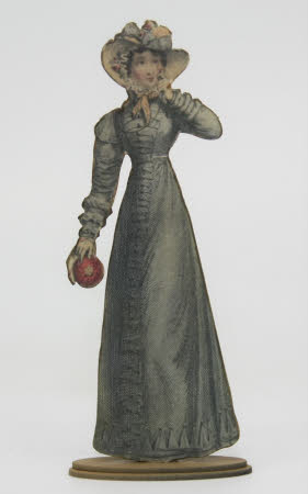 Stående lady made in wood for decration- from Art of Mini