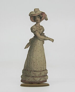 Stående lady made in wood for decration- from Art of Mini