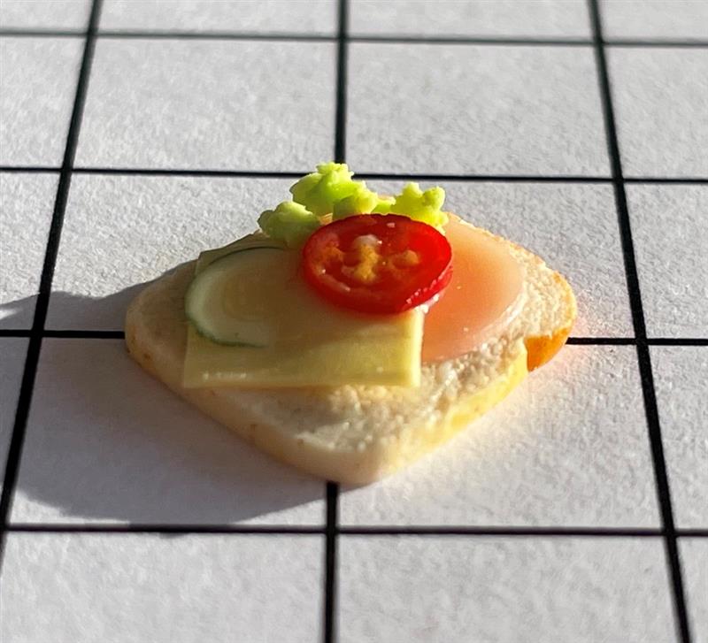 Cheese, ham,cucumber and tomato sandwich  - Sandra Vikström