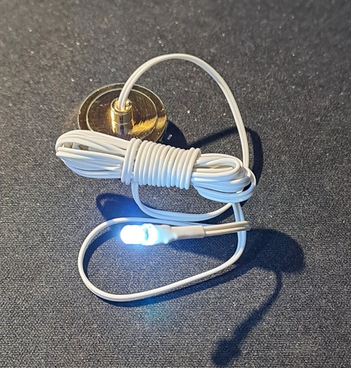 Lamp with cord to a small LED battery - 2