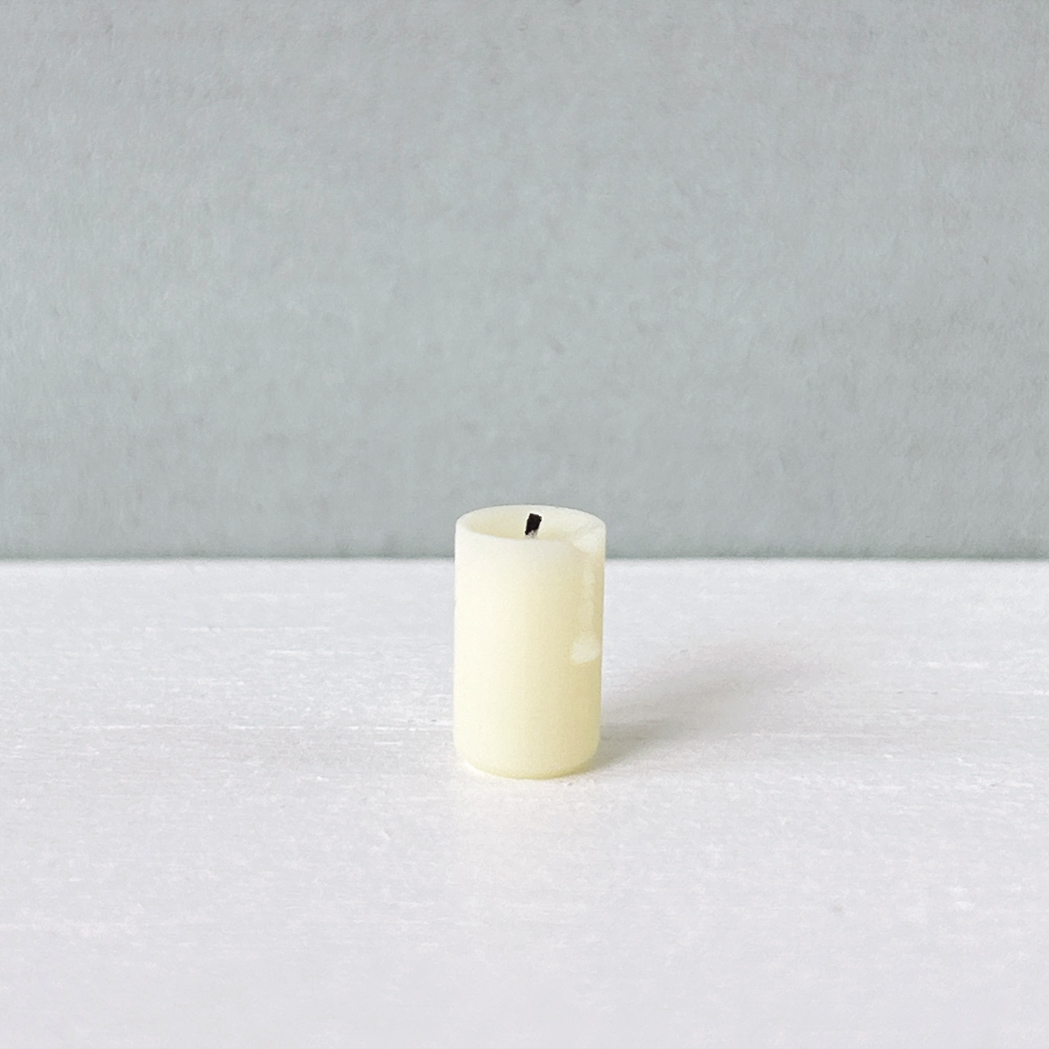 Candle light, yellow "running wax" - 10mm - from Mormors Dockskåp