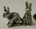 rabbits  Style ornament