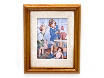 Playroom brown fram