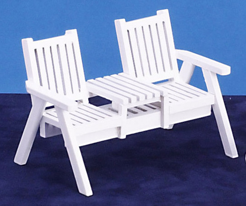 Garden soffa love, white