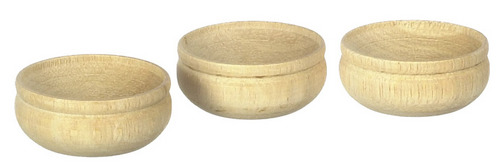Wooden bowls 1 pcs
