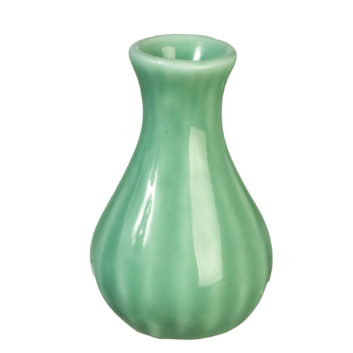 Vase, green