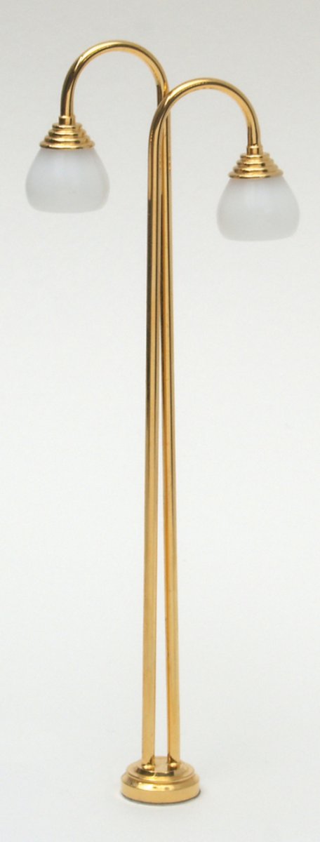 Golvlampa med 2 droppar, med sladd