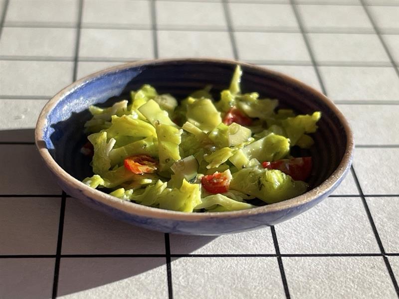Salad bowl - blue  - Sandra Vikström