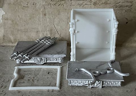 Vitrine -Caryatide- kit from Alison Davies - 3