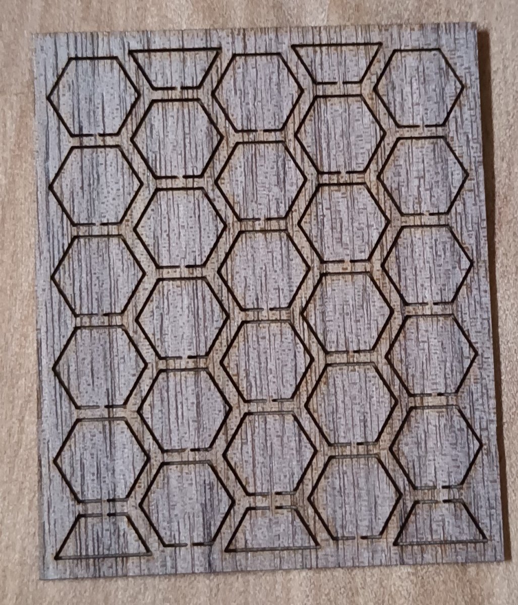 Hexagon Black 15 mm - from atelier Bibian's - 3