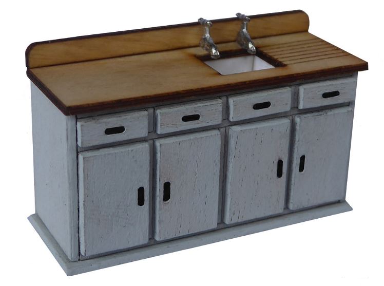 1:48th Kitchen  sink - kit from Jane Harrop