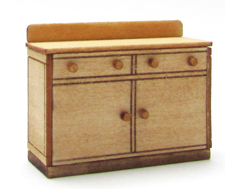 1:48th Kitchen sideboard - kit from Jane Harrop