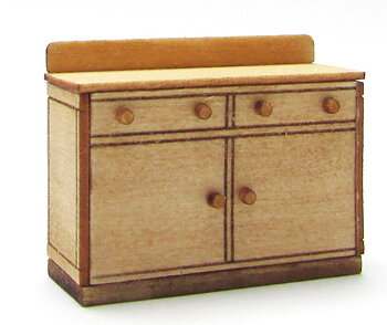 1:48th Kitchen sideboard - kit from Jane Harrop