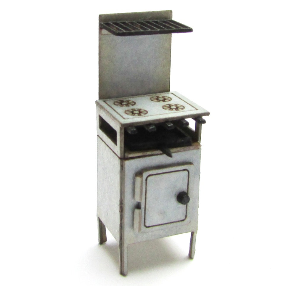 1:48th gas cooker - kit from Jane Harrop
