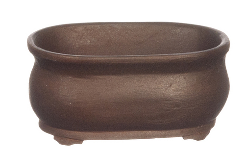 Oval flowerpot