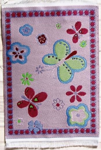 Rug- Children - butterflies