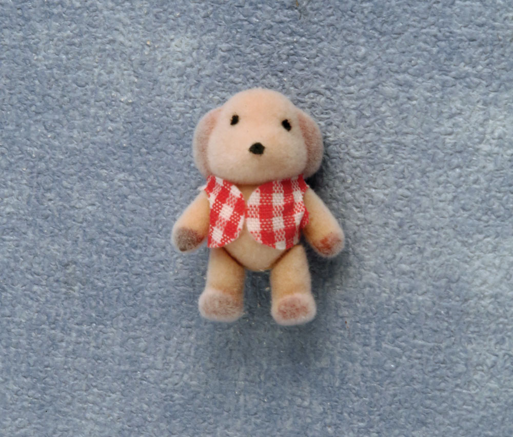 Pnik dog  with  red west
