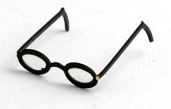 Eye glasses, round,