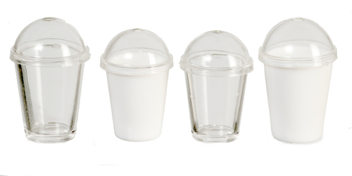 Glas med lock