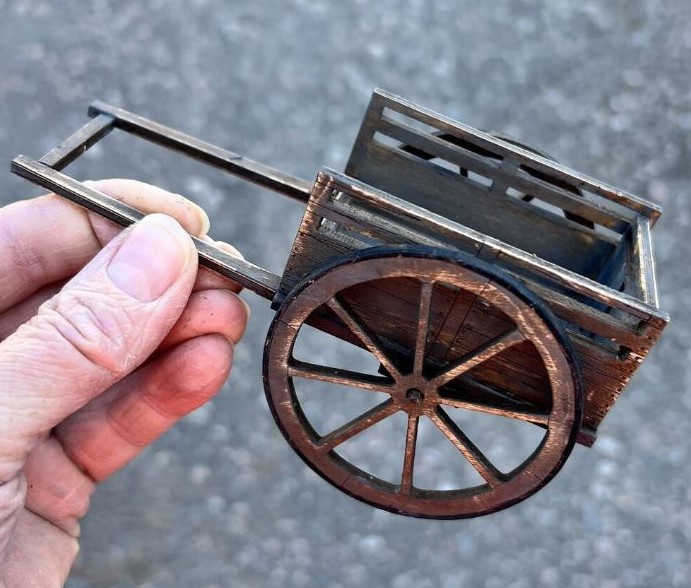 Skottkärra, mjölkvagn