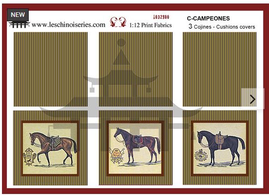 Campeones - kuddkit från Les Chinoiseries