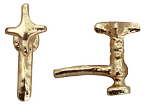 Faucet 6 pcs gold