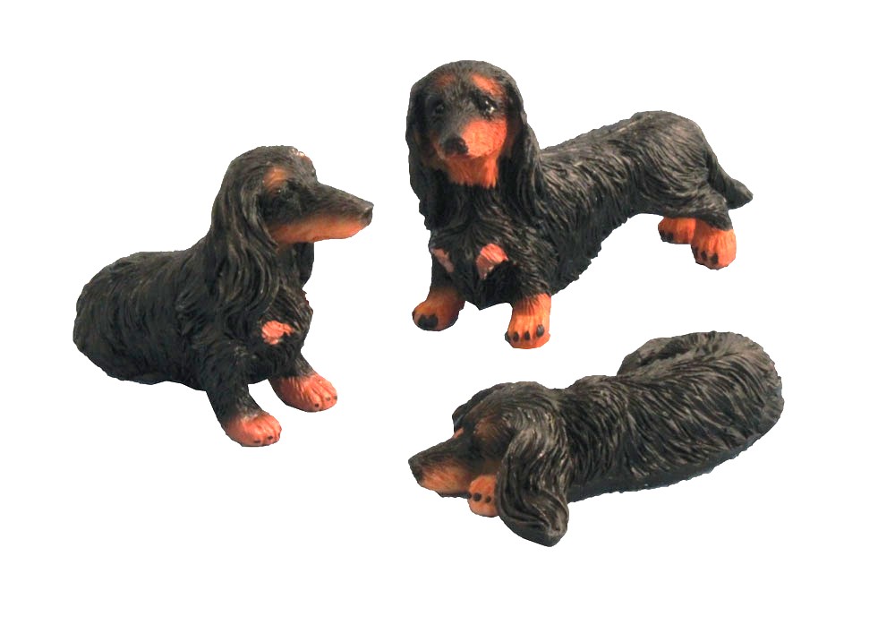 Dog Daschhund 3 pcs