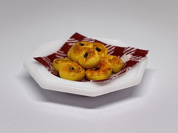 Fat med lussebullar -Sandra Vikström