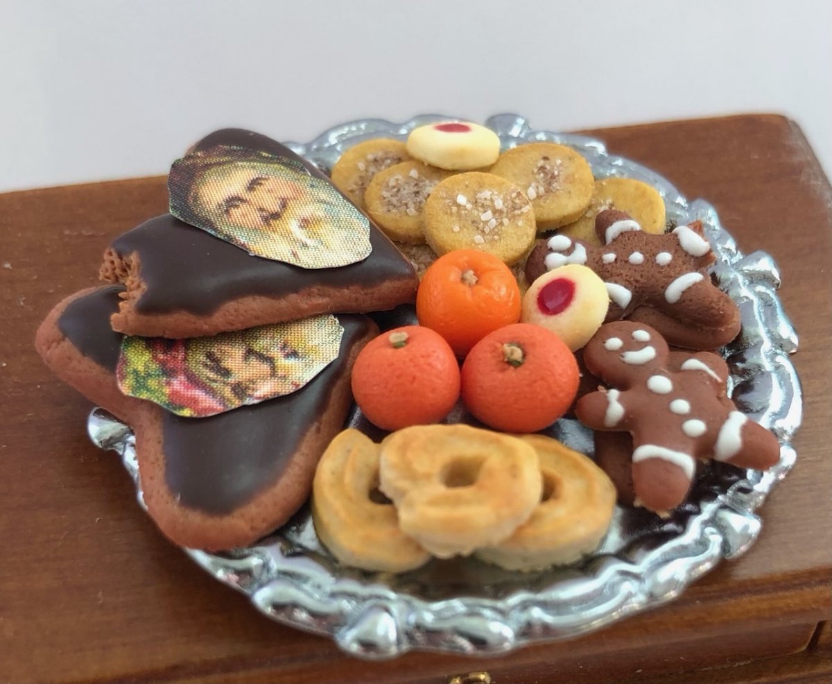 Cakeplate, christmas insiration - Charlotte Jagter