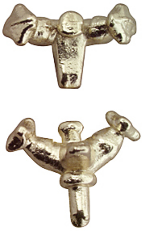 spigot 2pcs gold