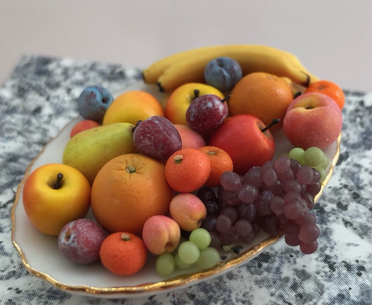 Frukt fat stort -Charlotte Jagter- utländskt hantverk