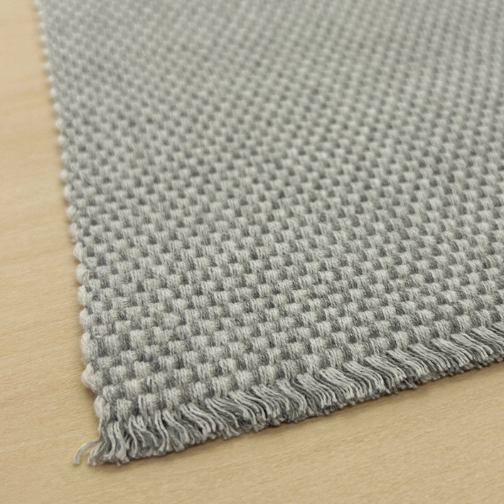 Woven carpet, Chambray - light gray - from Mormors Dockskåp - 2
