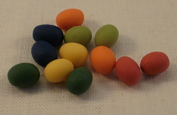 12 Painted Eggs