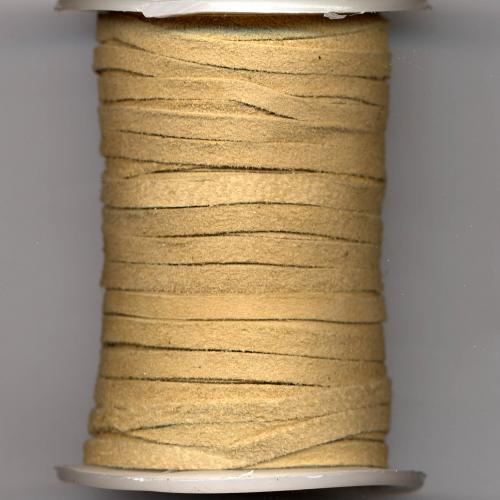 Mockaband, 3x0,5mm, natur, 1 meter